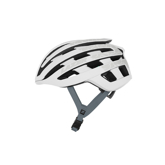 LAZER Z1 KINECTICORE UYH Rennradhelm, mattweiß + LED
