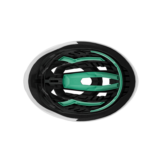 LAZER Z1 KINECTICORE UYH Rennradhelm, mattweiß + LED