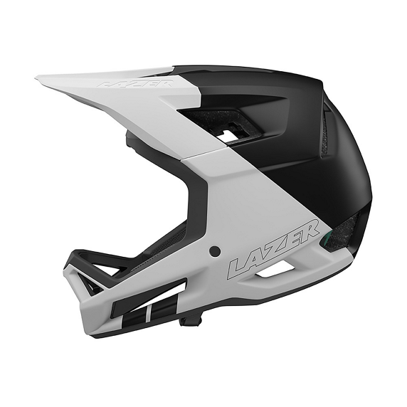 MTB-Helm LAZER CAGE KINETICORE Schwarz Weiß
