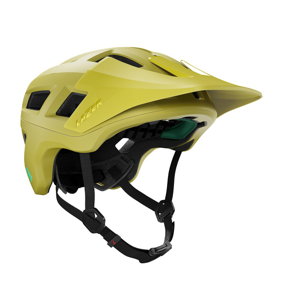 MTB-Helm LAZER COYOTTE KINETICORE Green Mat