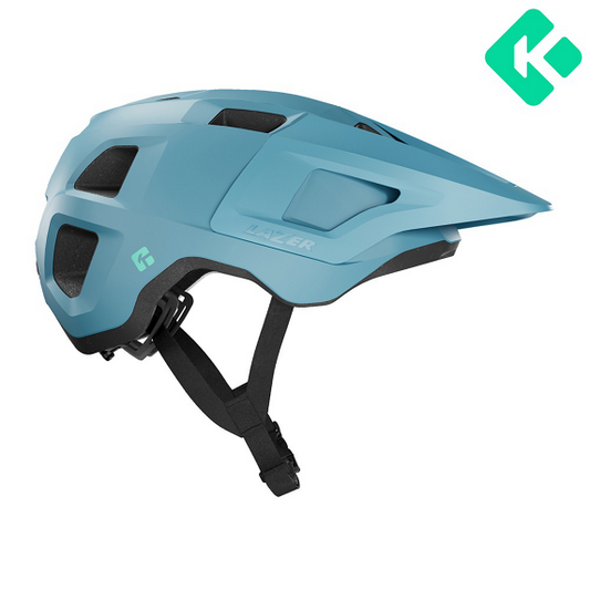 MTB-Helm LAZER LUPO KINETICORE Blau Celadon