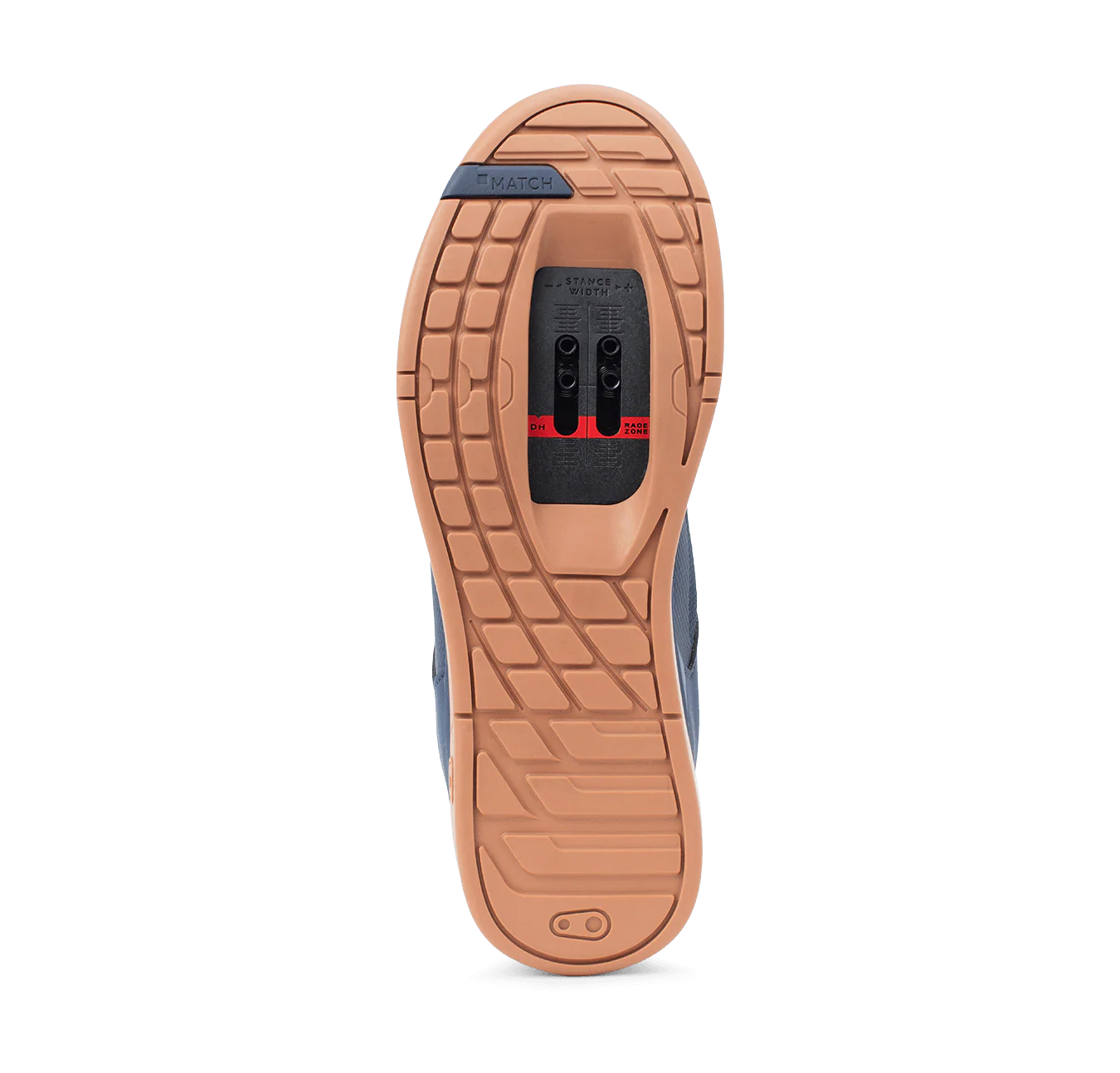 CRANKBROTHERS MTB-Schuhe MALLET LACE Clip Marine/Silber/Gum