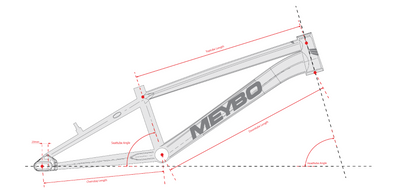BMX MEYBO Holeshot Custom Expert XL Schwarz/Grau