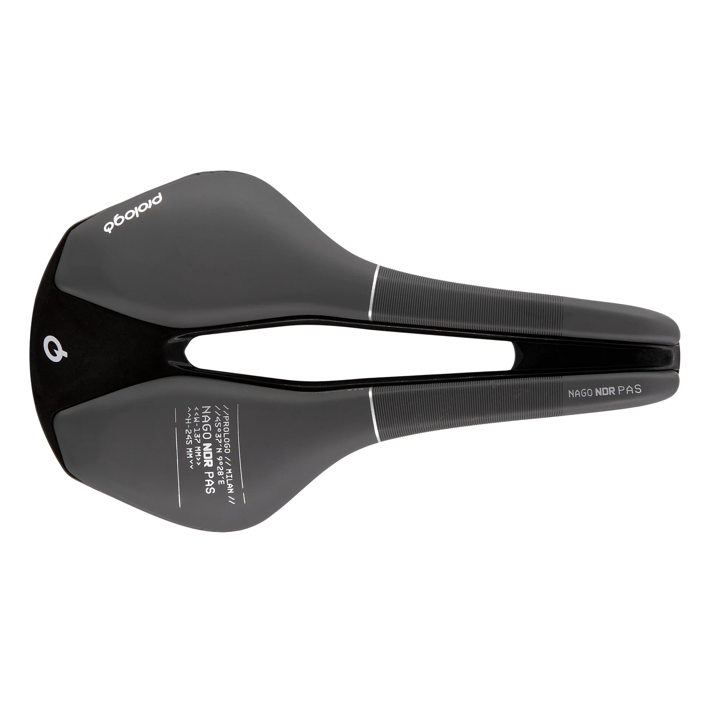 Sattel PROLOGO NAGO NDR PAS 137mm Rails Nack Schwarz