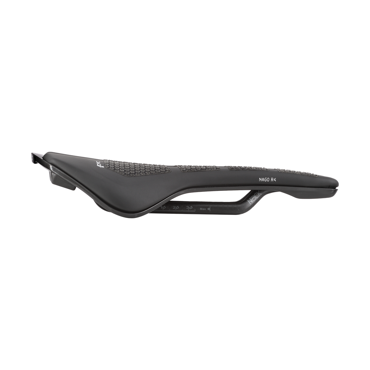 PROLOGO NAGO R4 CPC Sattel, 137 mm, Nack-Streben, Schwarz – Draufsicht
