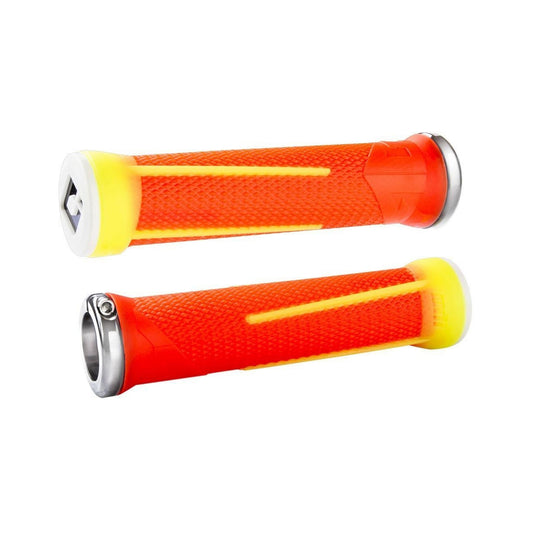 ODI AARON GWIN Lock-On 135 mm Grips Orange