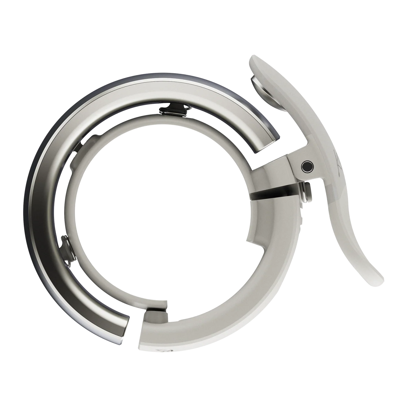 Klingel KNOG OI BIKE BELL PRIMA Large Grau