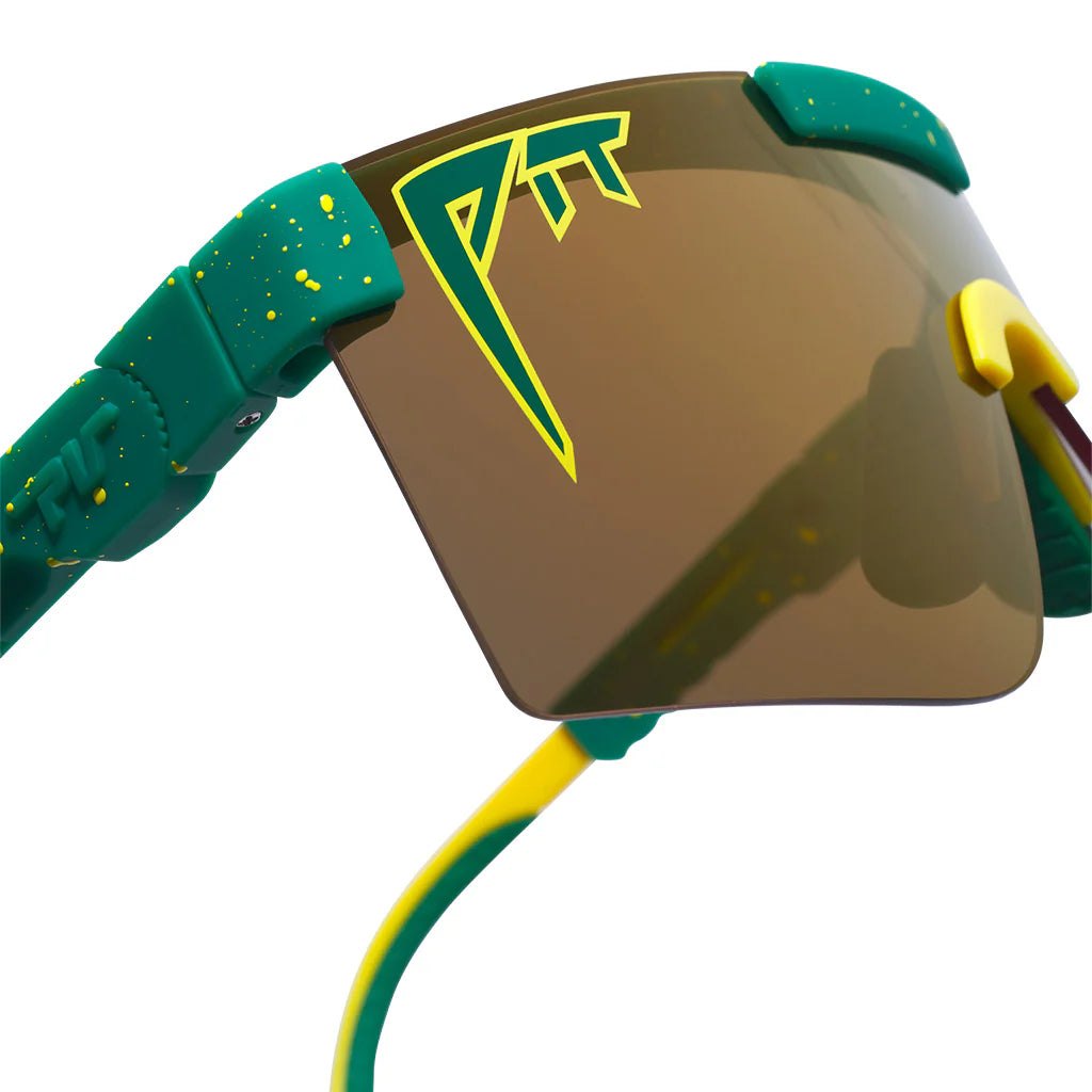 Brille PIT VIPER THE STRAYA ORIGINAL 2.0 NARROW HDPV Polarisiert Gold