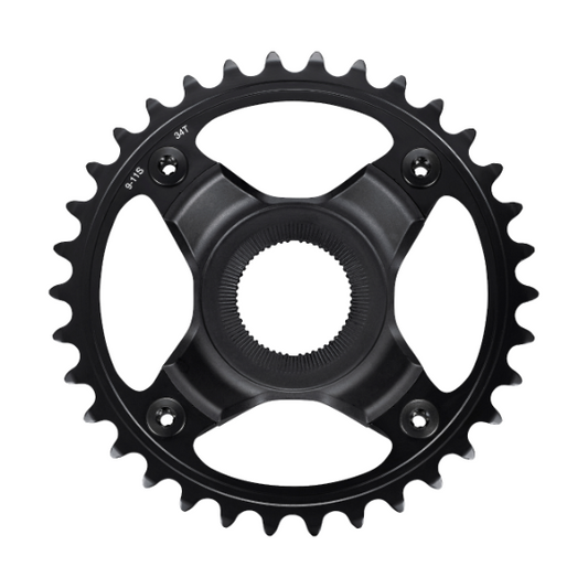 Kettenblatt Mono SHIMANO SM-CRE70-B 9/10/11 Gang 34T Kettenlinie 55 mm Schwarz