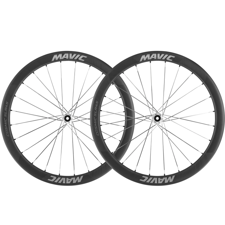 Laufradsatz MAVIC COSMIC SLR 45 Tubeless Ready (Center Lock) Silber