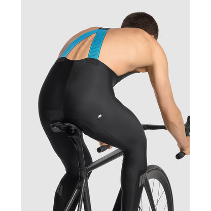 Lange Träger-Radhose ASSOS EQUIPE R HABU WINTER S11 Schwarz