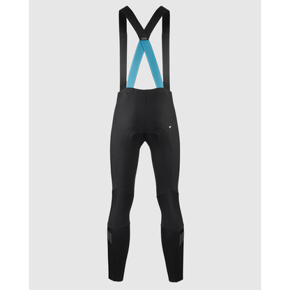 Lange Träger-Radhose ASSOS EQUIPE R HABU WINTER S11 Schwarz