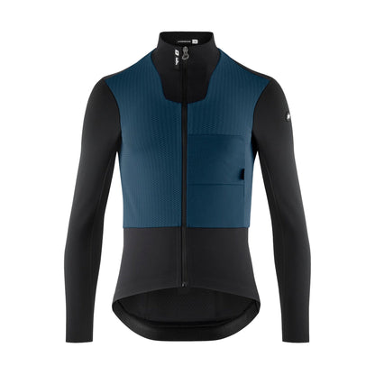 Jacke ASSOS EQUIPE R HABU WINTER S11 Petrol Blue