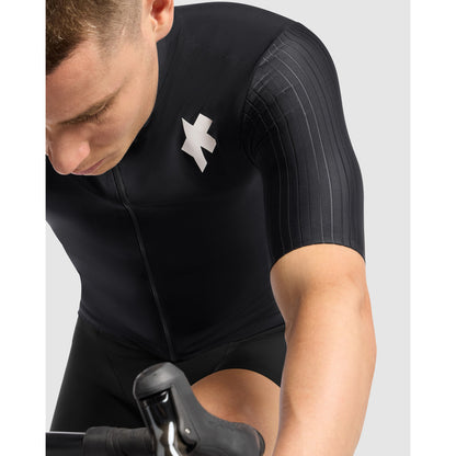 Ärmellose Jacke ASSOS EQUIPE RS SHELL S11 Schwarz