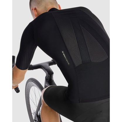 Ärmellose Jacke ASSOS EQUIPE RS SHELL S11 Schwarz