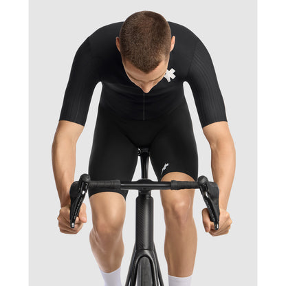 Ärmellose Jacke ASSOS EQUIPE RS SHELL S11 Schwarz