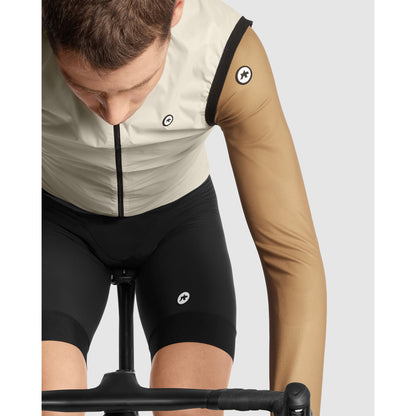 Ärmellose Jacke ASSOS MILLE GT WIND C2 Moon Sand