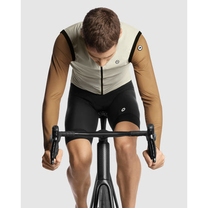 Ärmellose Jacke ASSOS MILLE GT WIND C2 Moon Sand