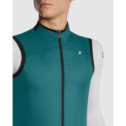 Ärmellose Jacke ASSOS MILLE GT WIND C2 Foundation Green