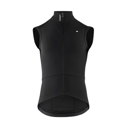 Ärmellose Jacke ASSOS EQUIPE R SPRING FALL S11 Schwarz