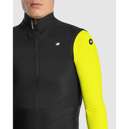 Ärmellose Jacke ASSOS EQUIPE R SPRING FALL S11 Schwarz