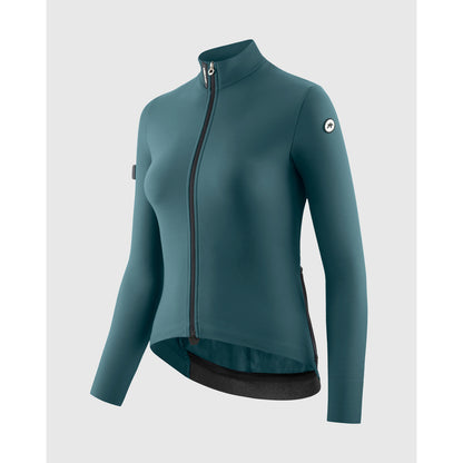 Trikot ASSOS UMA GT SPRING FALL C2 Langarm Damen Foundation Green