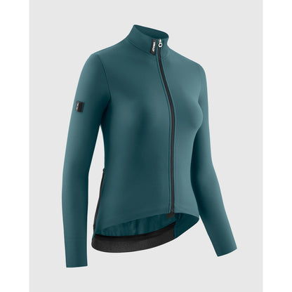 Trikot ASSOS UMA GT SPRING FALL C2 Langarm Damen Foundation Green