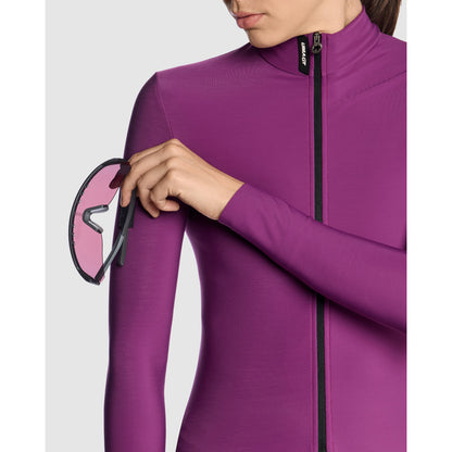 Langarm-Trikot ASSOS UMA GT SPRING FALL C2 Damen Alchemy Purple