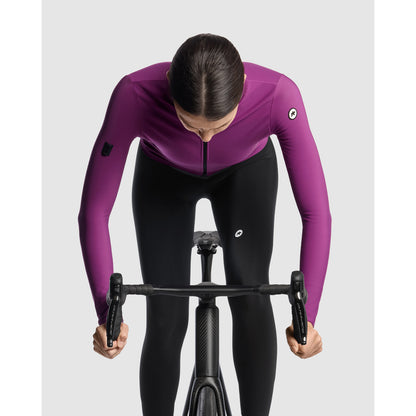 Langarm-Trikot ASSOS UMA GT SPRING FALL C2 Damen Alchemy Purple
