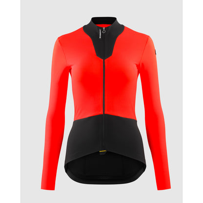 Trikot ASSOS DYORA R SPRING FALL S11 Langarm Damen LollyRed