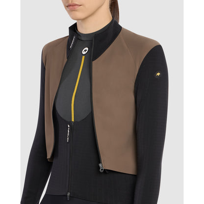 Jacke ASSOS UMA GTV SPRING FALL S11 Damen Terra Sand
