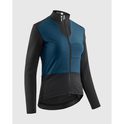 Jacke ASSOS DYORA R HABU WINTER S11 Damen Petrol Blue