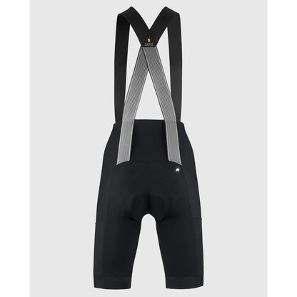 Kurze Damen-Trägerhose ASSOS TACTICA SPRING FALL T5 Schwarz