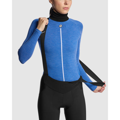 Unterwäsche ASSOS ULTRAZ WINTER SKIN P1 Langarm Damen Calypso Blu