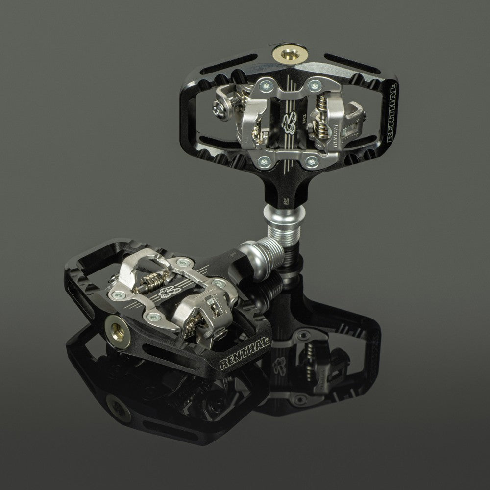 Pedale RENTHAL REVO-TRC Schwarz (Embargo 24 Sep 2025)
