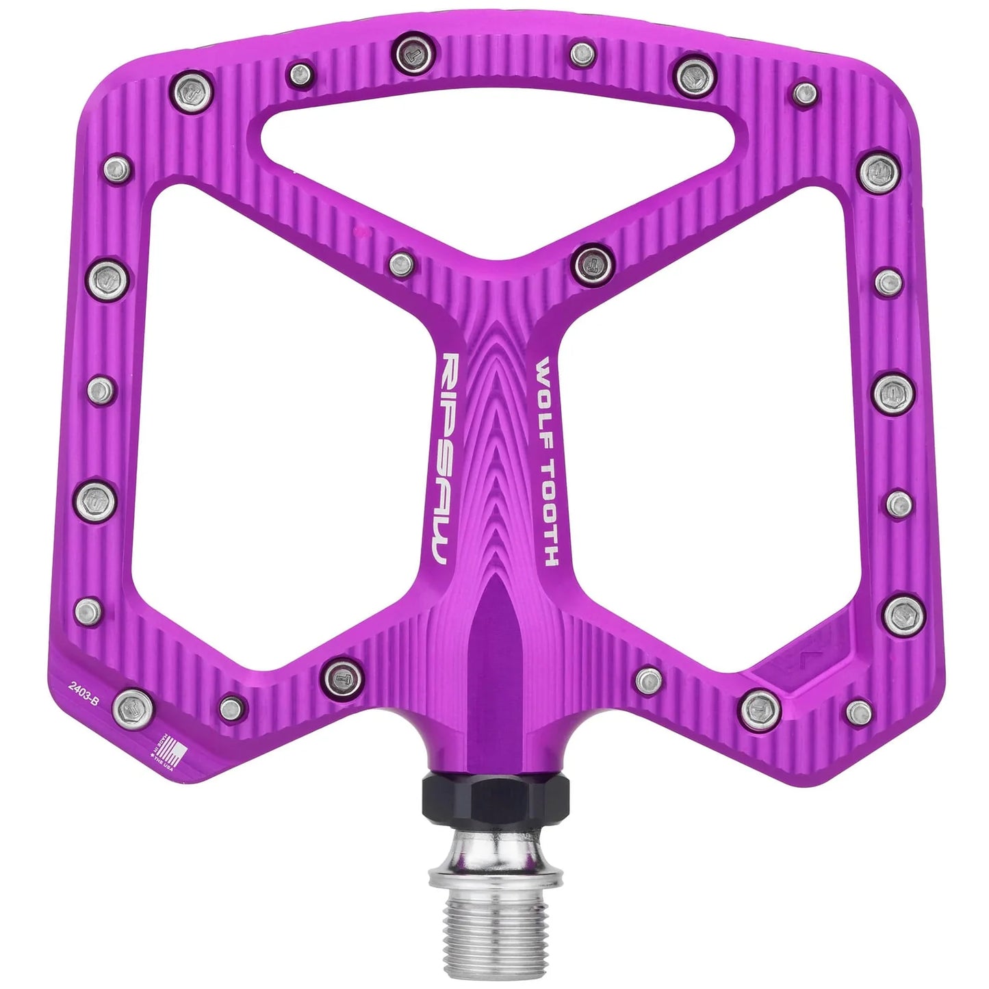 WOLF TOOTH RIPSAW Flachpedale, violett
