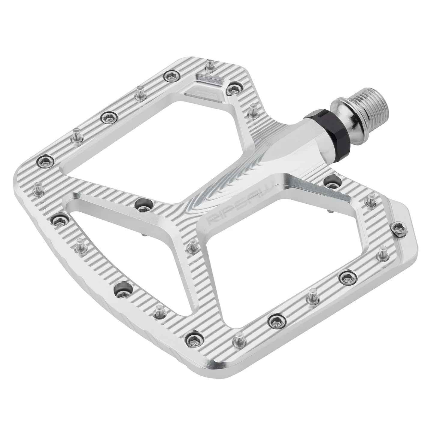 WOLF TOOTH RIPSAW Flachpedale, Silber