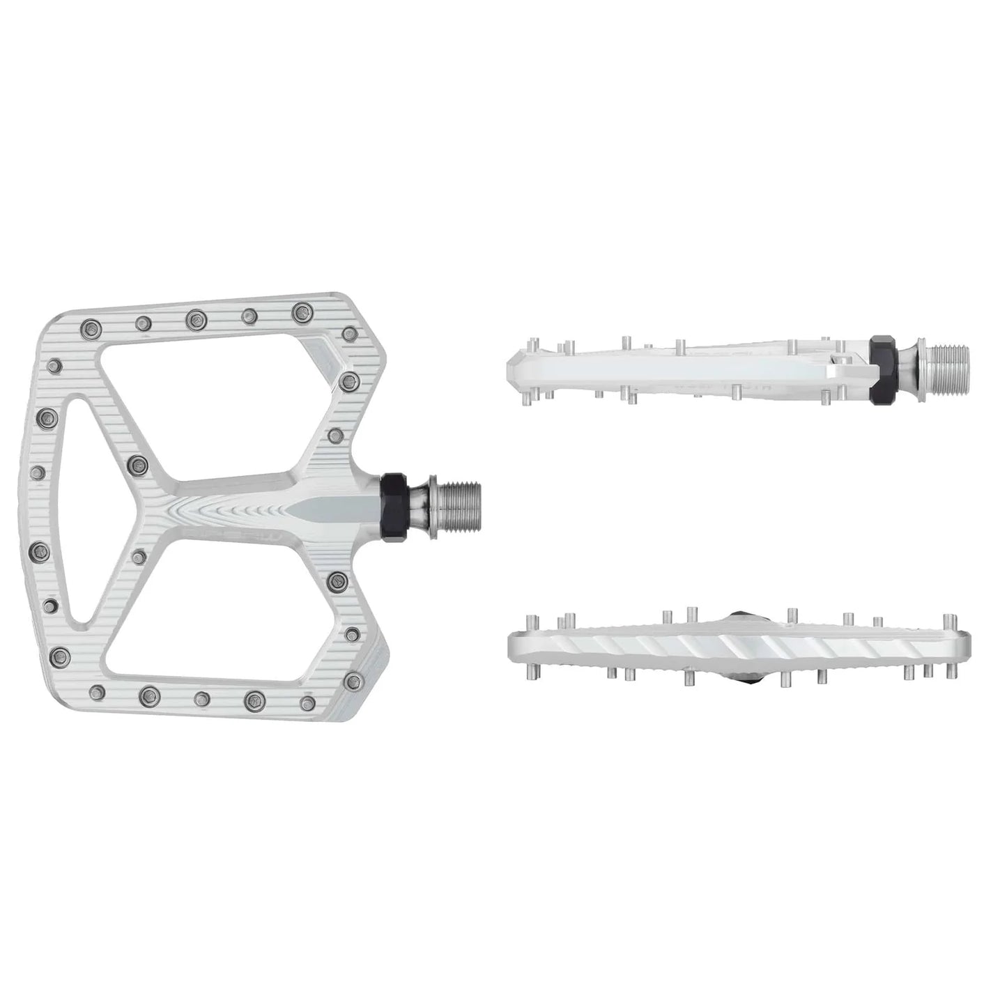 WOLF TOOTH RIPSAW Flachpedale, Silber