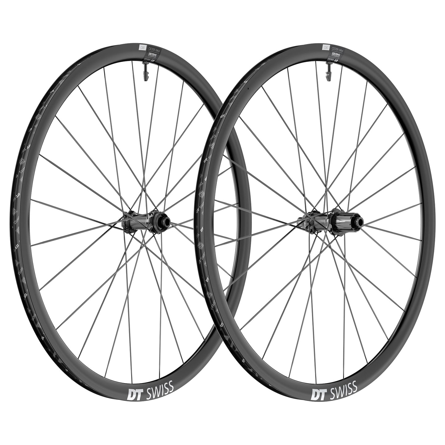 Paar DT SWISS AR 1600 SPLINE 30 DISC-Laufräder (Centerlock)