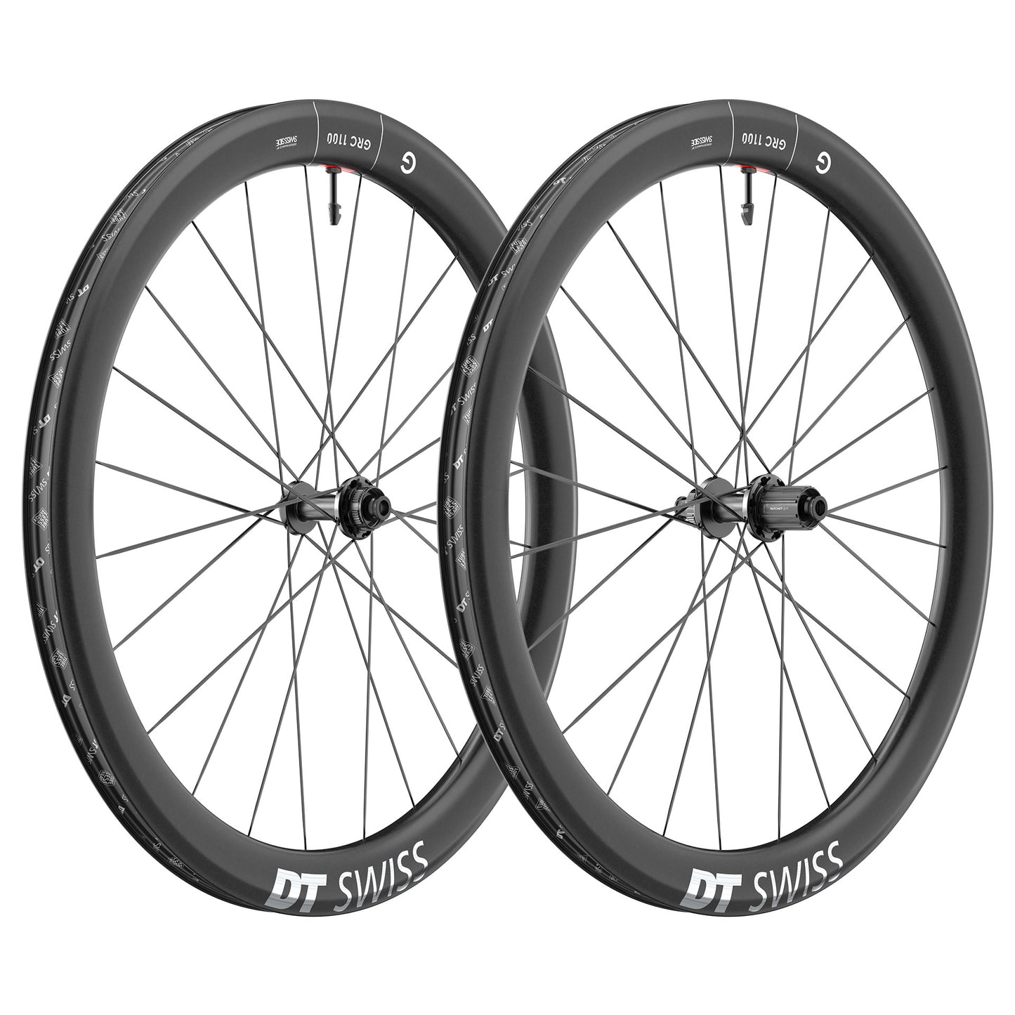 Laufradsatz DT Swiss GRC 1100 DICUT 50 Disc Tubeless Ready (Center Lock)