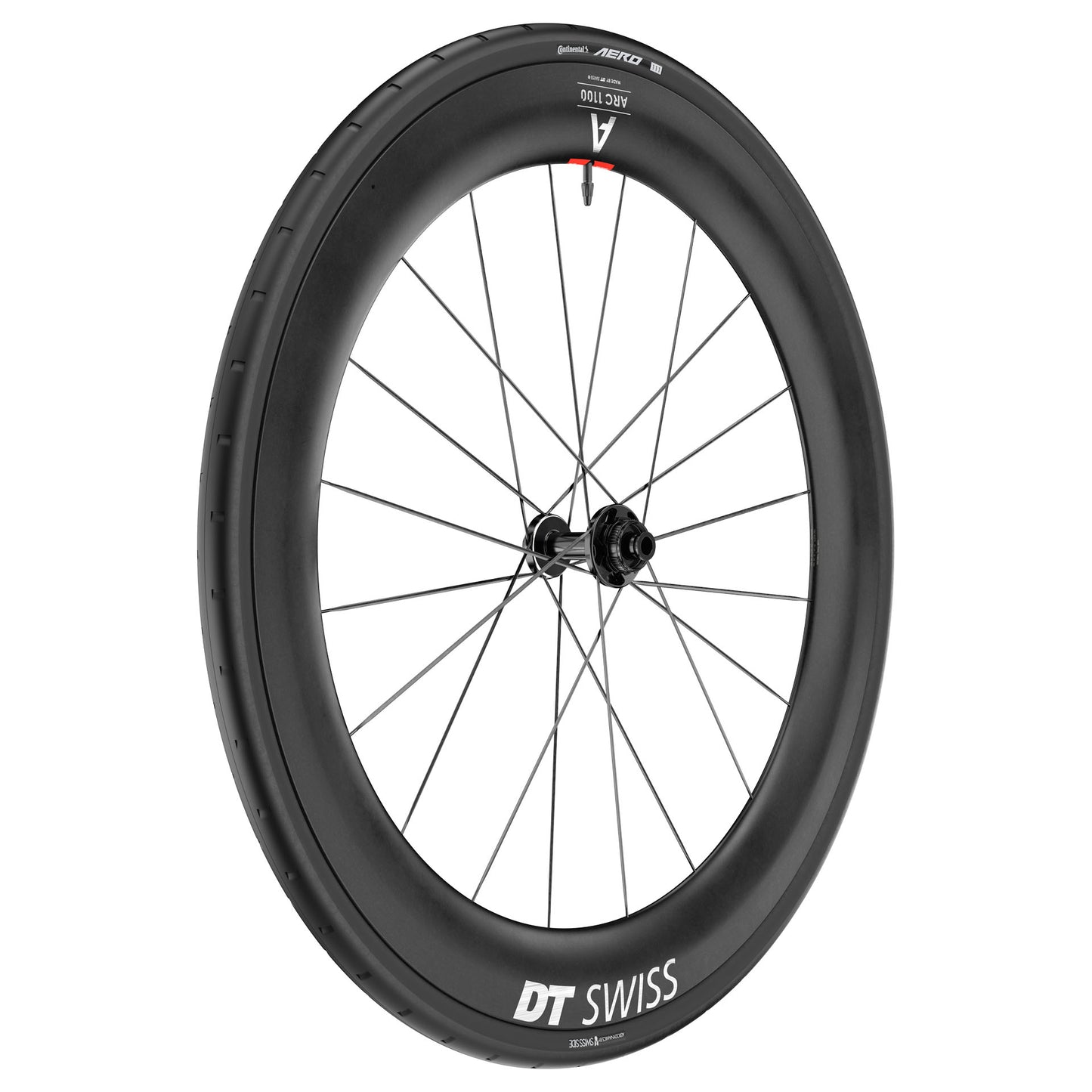 Laufradsatz DT SWISS ARC 1100 DICUT WTS 65 Tubeless Ready (Center Lock)