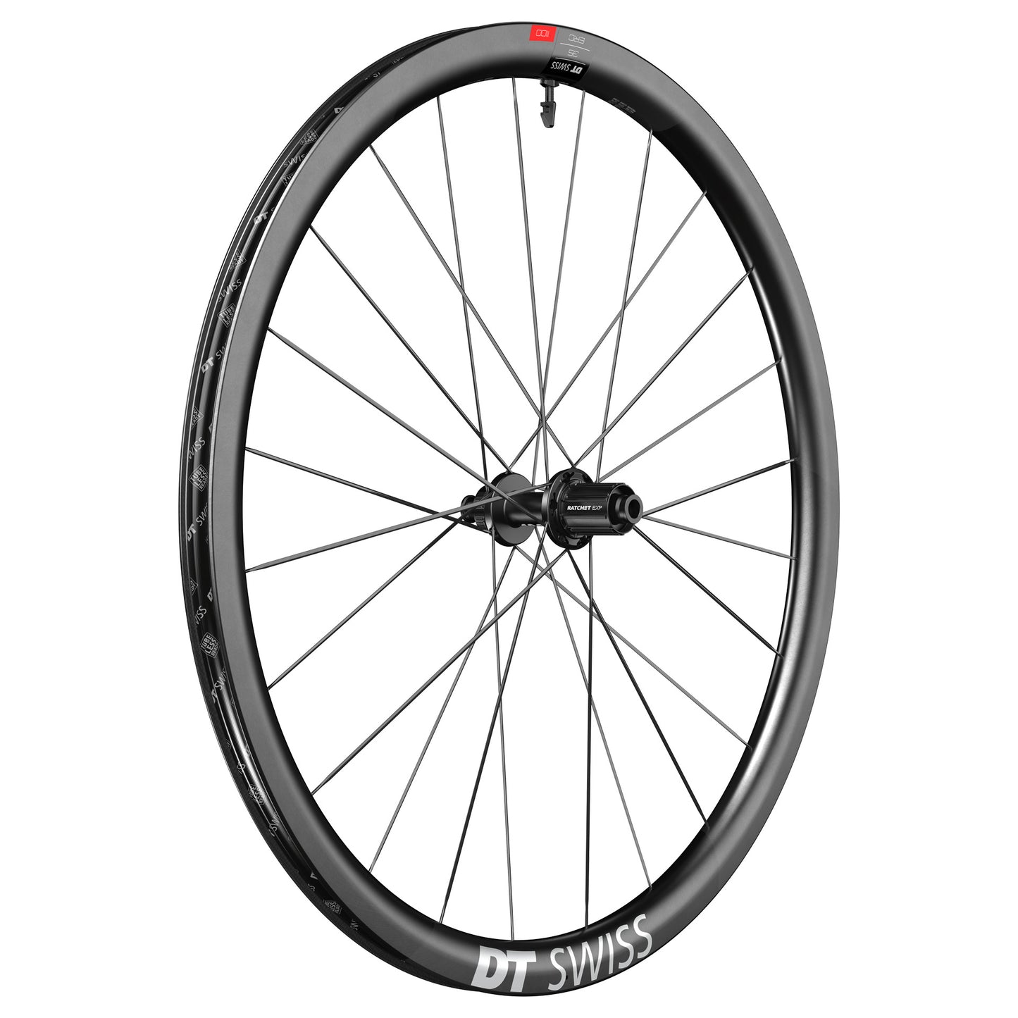 Hinterrad DT SWISS ERC 1100 DICUT 35 DISC Tubeless Ready (Center Lock)