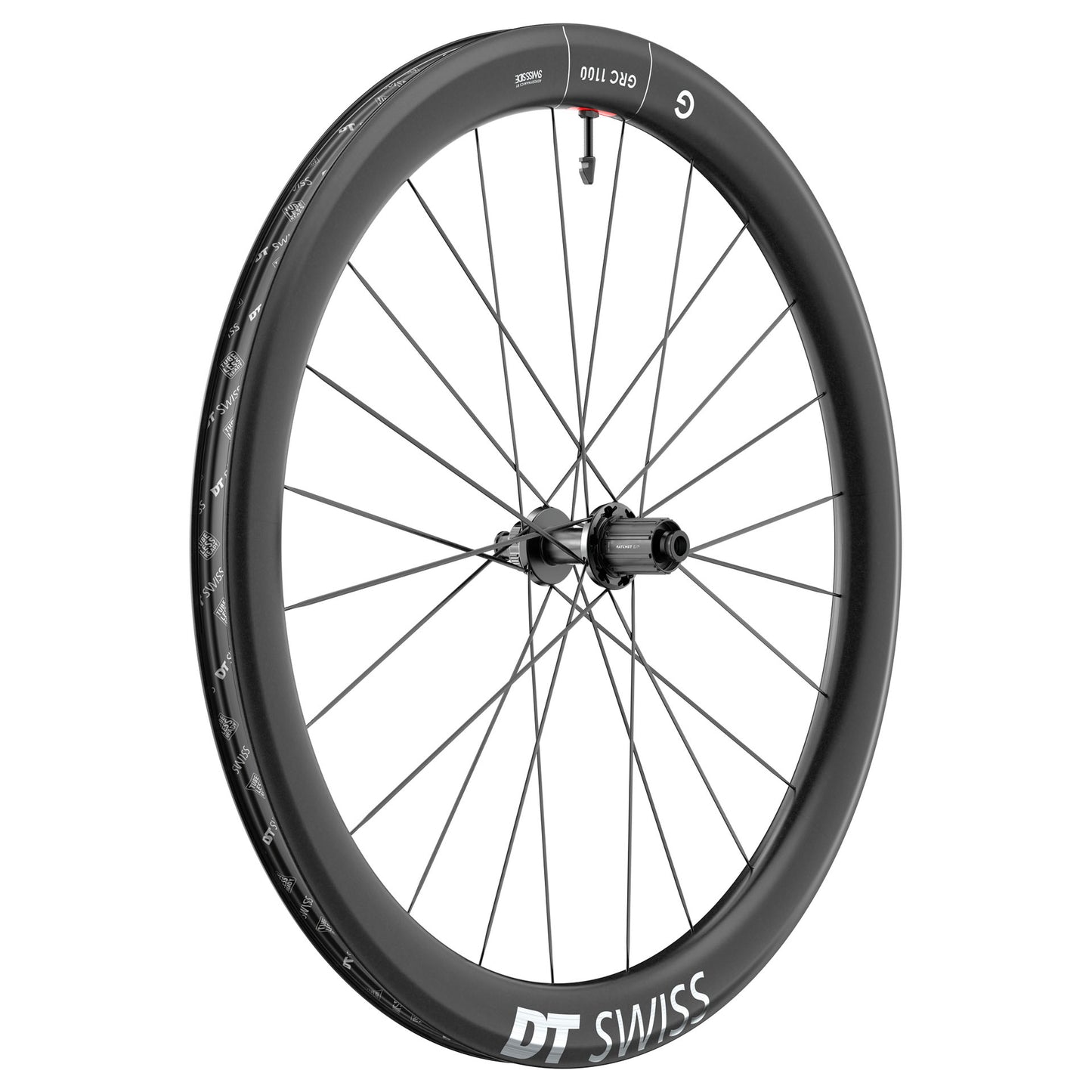 Laufradsatz DT Swiss GRC 1100 DICUT 50 Disc Tubeless Ready (Center Lock)