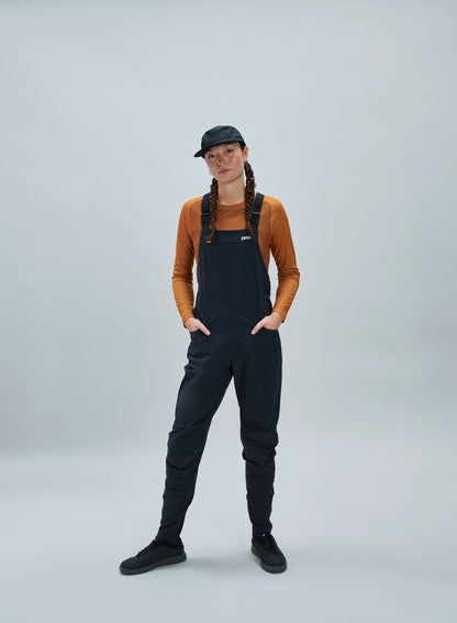 Latzhose POC MOTION DUNGAREE Damen Schwarz