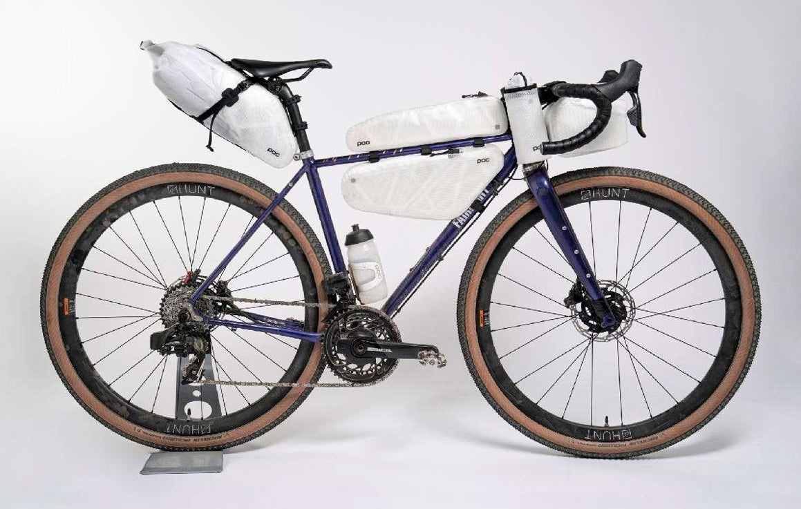rennrad frame bag POC ULTRA FRAME BAG 3L Rahmen Tasche Translucent White – Probikeshop