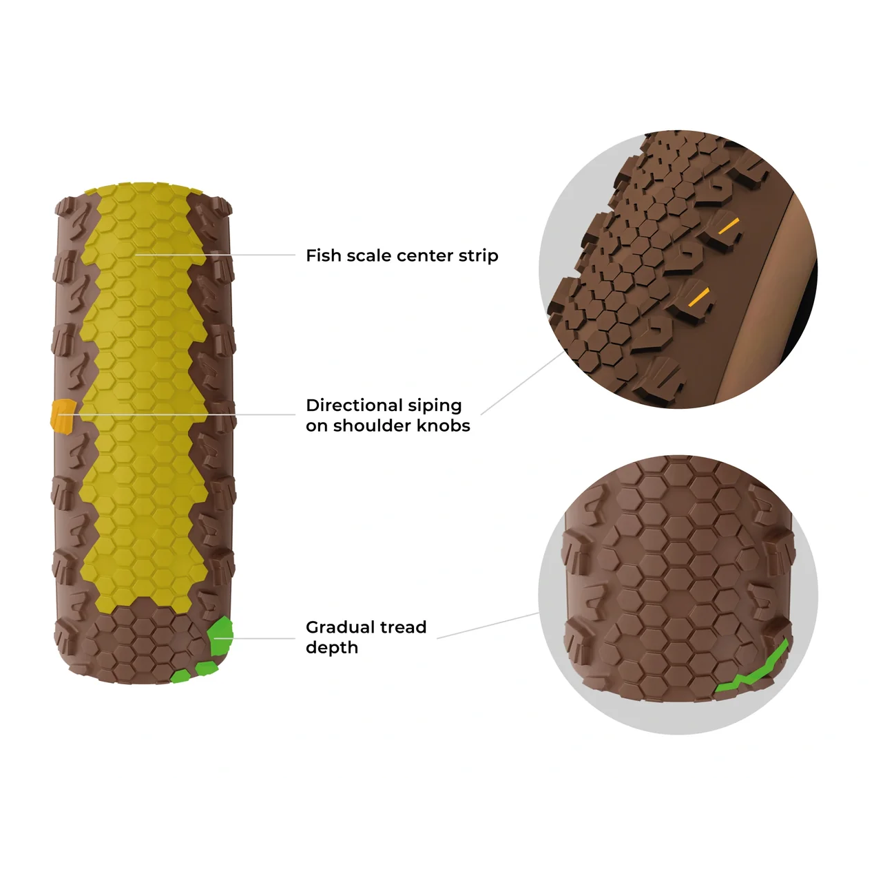 Reifen VITTORIA Terreno Pro T30 fine loose 700x35c Gravel Race natural Tubeless Ready Weich Beige Q2 2025