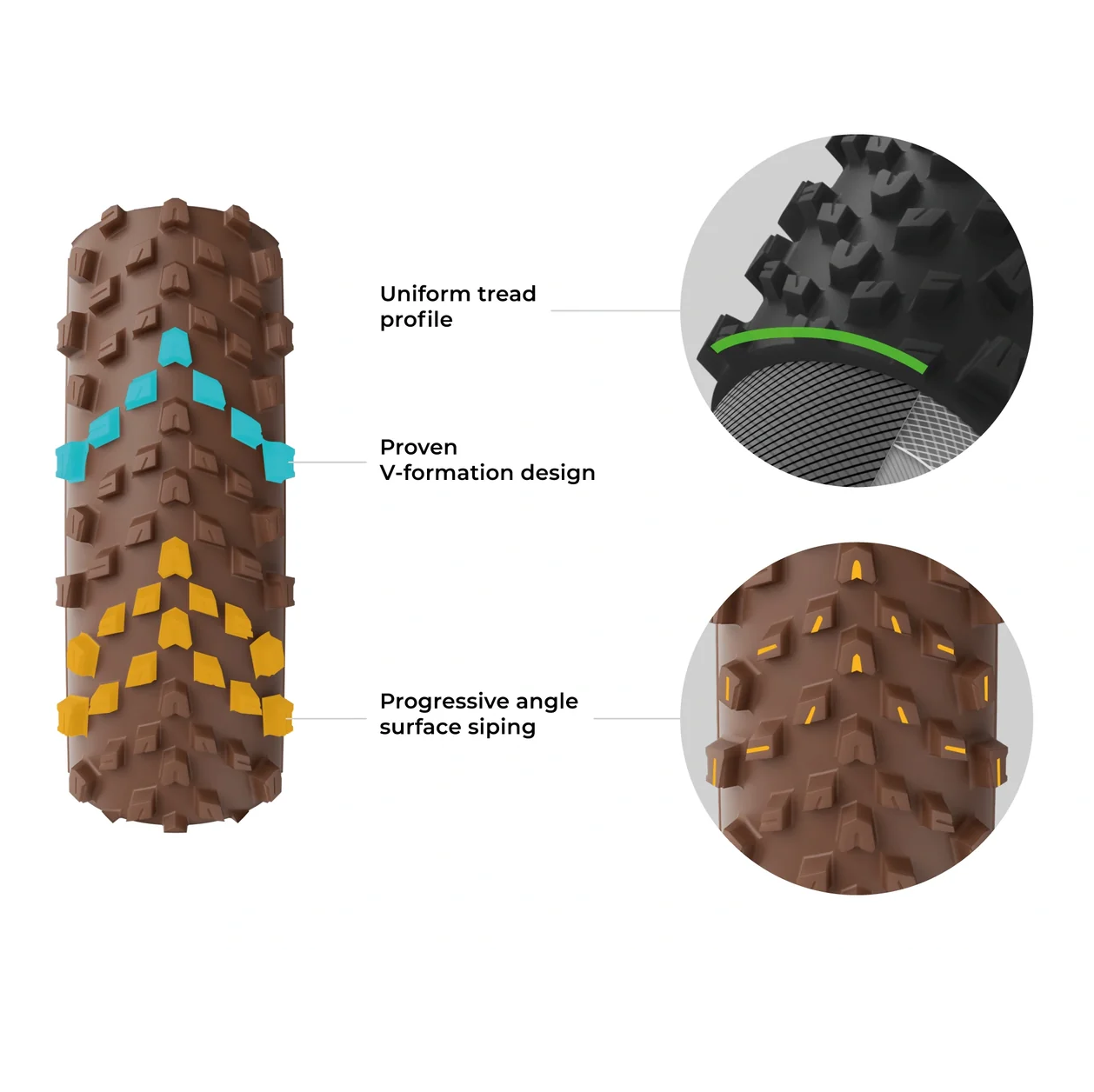 Reifen VITTORIA Terreno Pro T60 mixed 700x45c Gravel Race natural Tubeless Ready Weich Beige Q2 2025