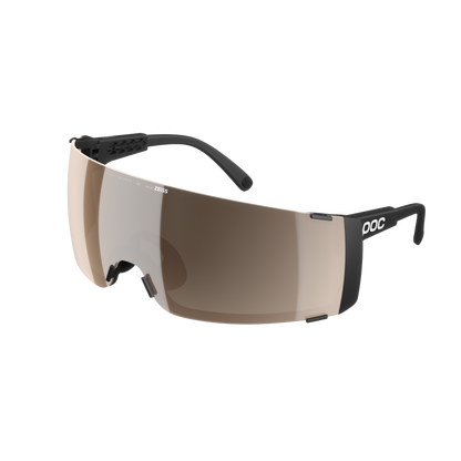 Brille POC PROPEL + Schwarz Glas Clarity Trail Partly Sunny Silver