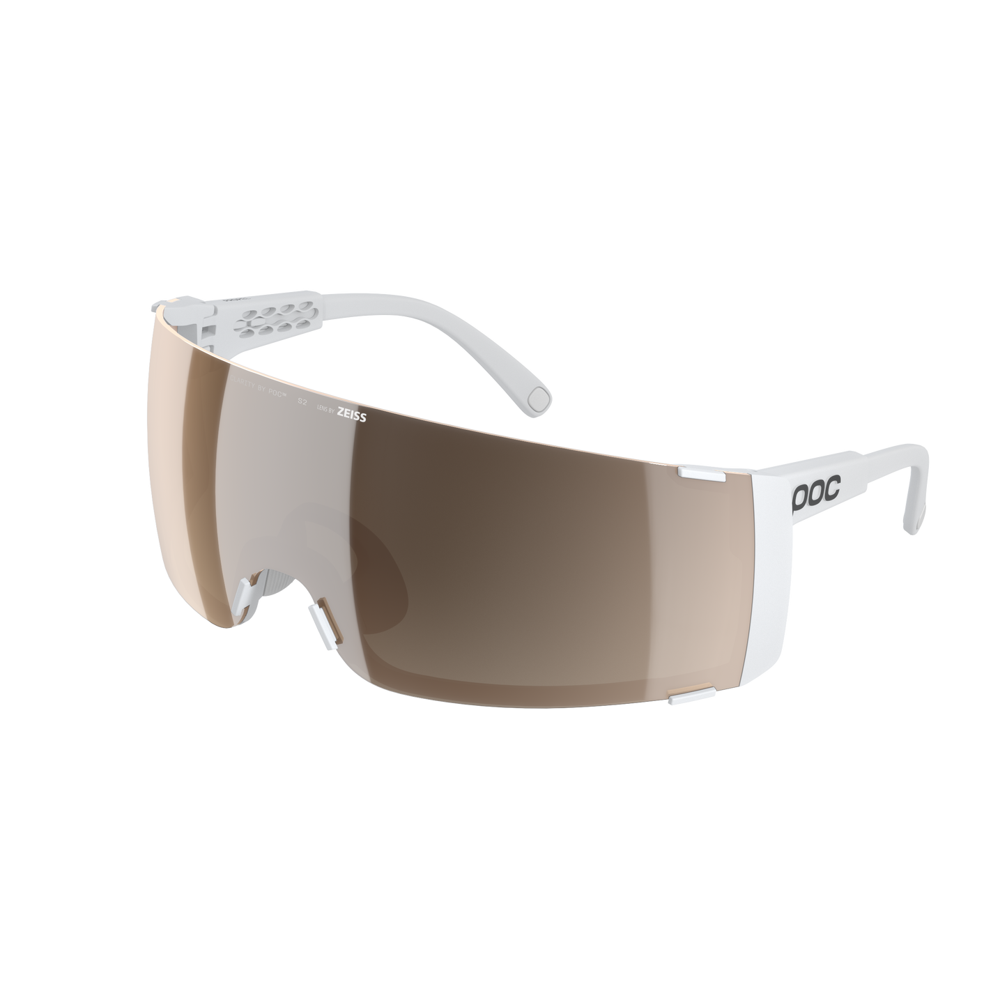 POC PROPEL Brille Weiß/Clarity Trail /Partly Sunny Silver