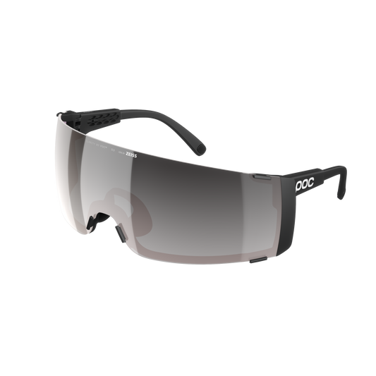 POC PROPEL + Brille Schwarz/Clarity Road/Sunny Silver